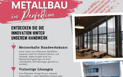 Metallbau in Perfektion: Entdecken Sie die Innovation hinter unserem Handwerk