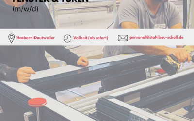 Montagemitarbeiter (m/w/d) – Fenster & Türen